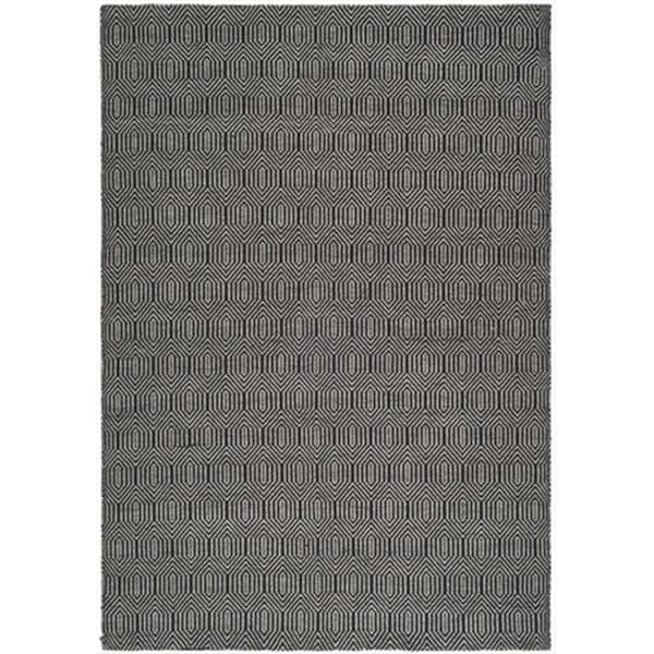 Safavieh 5 x 8 ft. Medium Rectangle Casual South Hampton Black Hand Knotted Rug SHA243B-5 - main